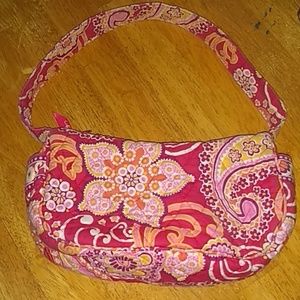 Vera Bradley pink paisley flower tote